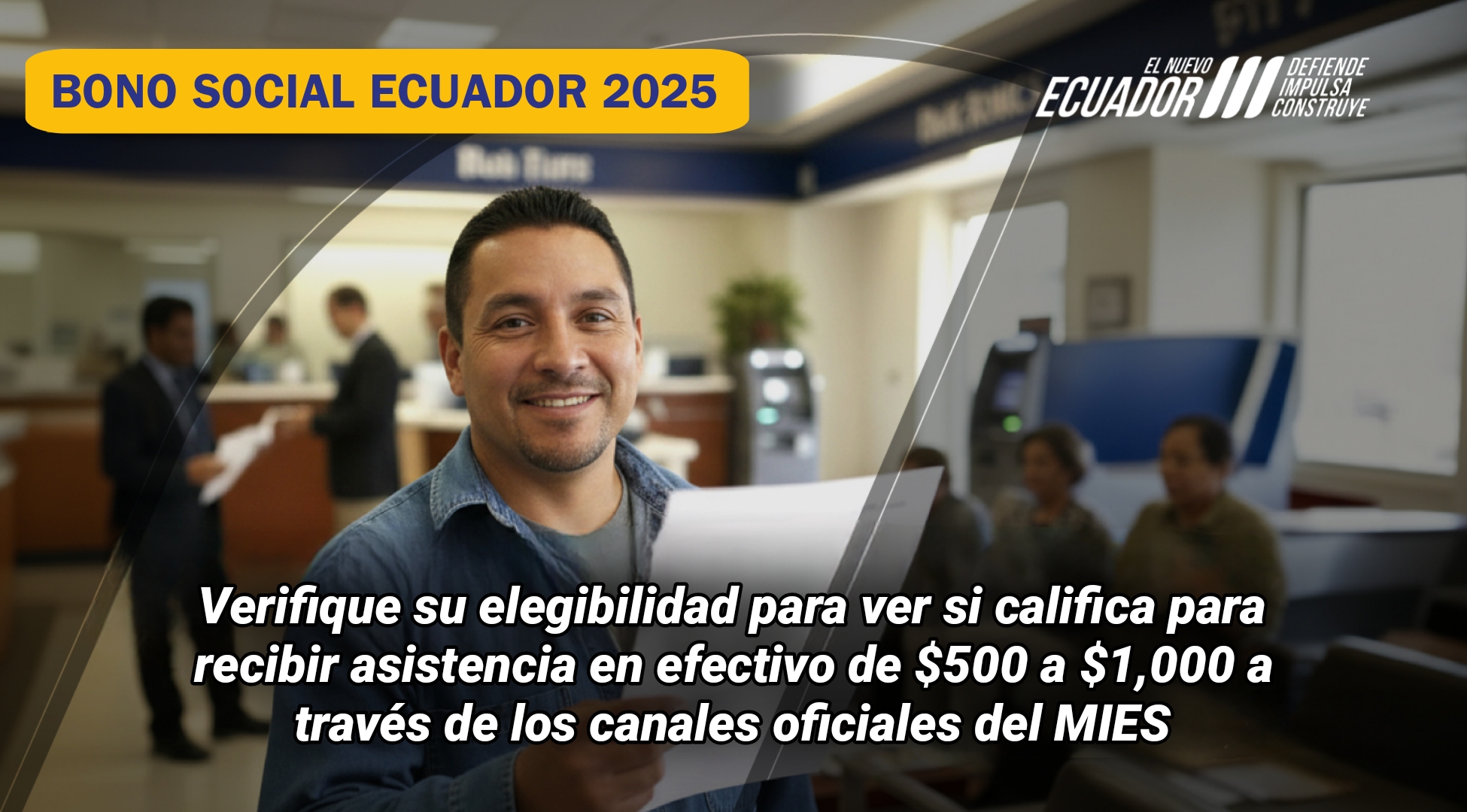 BONO SOCIAL ECUADOR 2025 🇪🇨